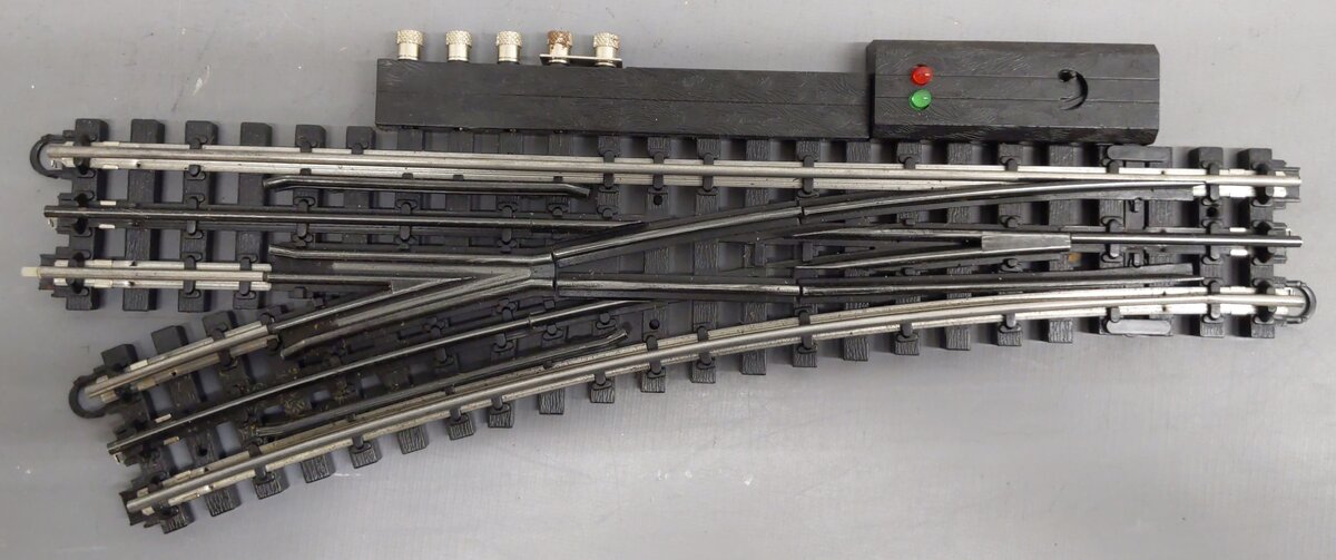 K-Line 6-21399 O Gauge SuperSnap 72" Left Hand Remote Control Switch Turnout EX/Box