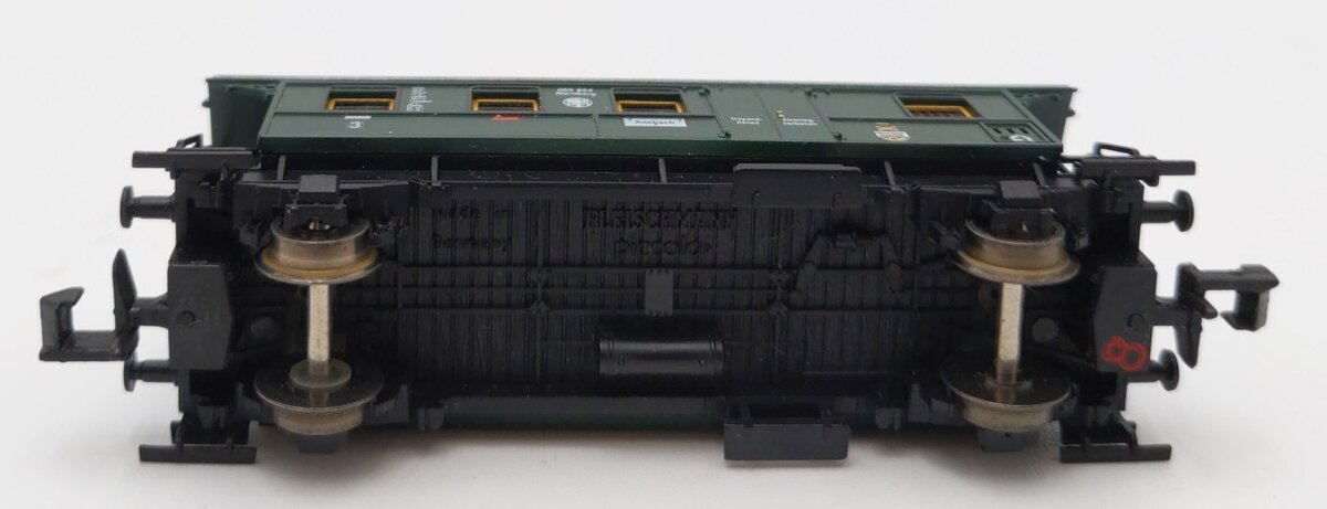 Fleischmann 8065 N Deutsche Reichsbahn 3rd Class Compartment Coach Car #32246 LN/Box