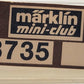 Marklin 8735 Z DB First Class Passenger Car LN/Box