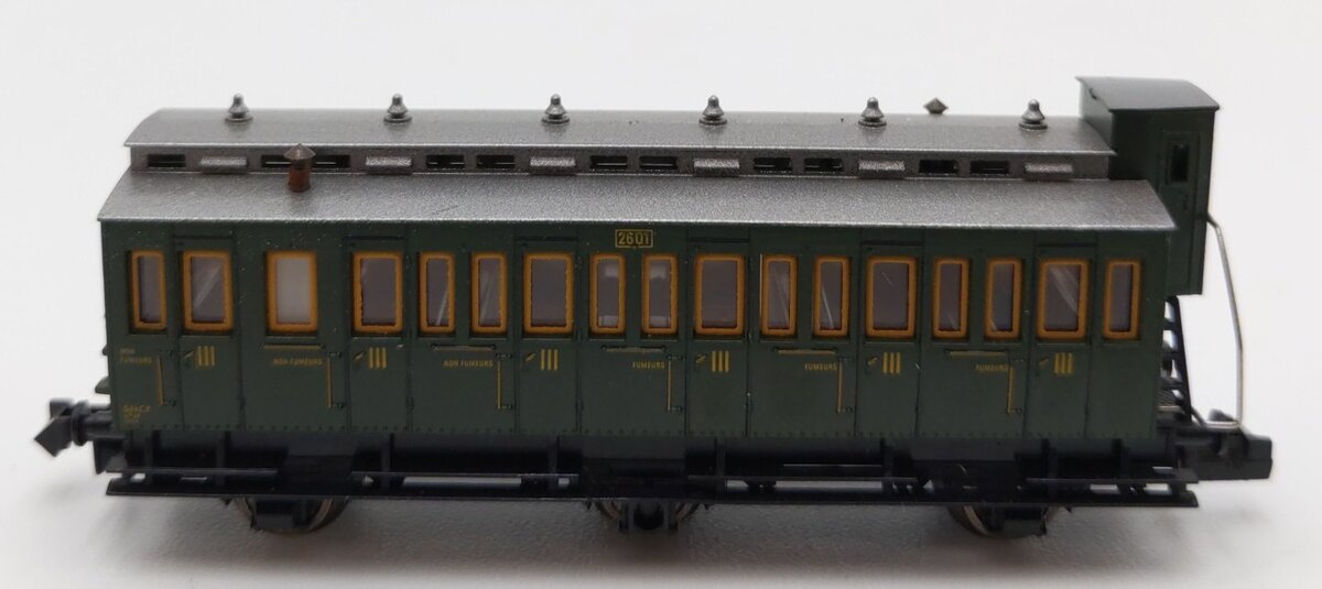 Fleischmann 8694 N Scale French Railways Coach Trolley w/Brakeman's Cab LN/Box