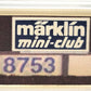Marklin 8753 Z German Federal Railroad DB Four-Axle Rebuild Passenger Car LN/Box
