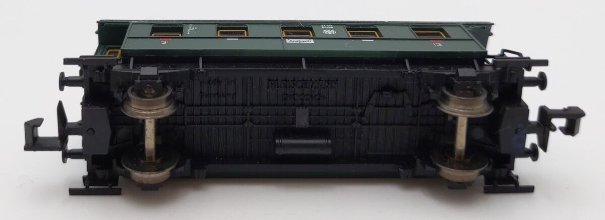 Fleischmann 8066 N Scale Deutsche Reichsbahn 2nd/3rd Class Coach LN/Box