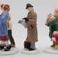 Dept 56 55134 Snow Village "Main Street People" Ceramic Figures (Pack of 3) EX/Box