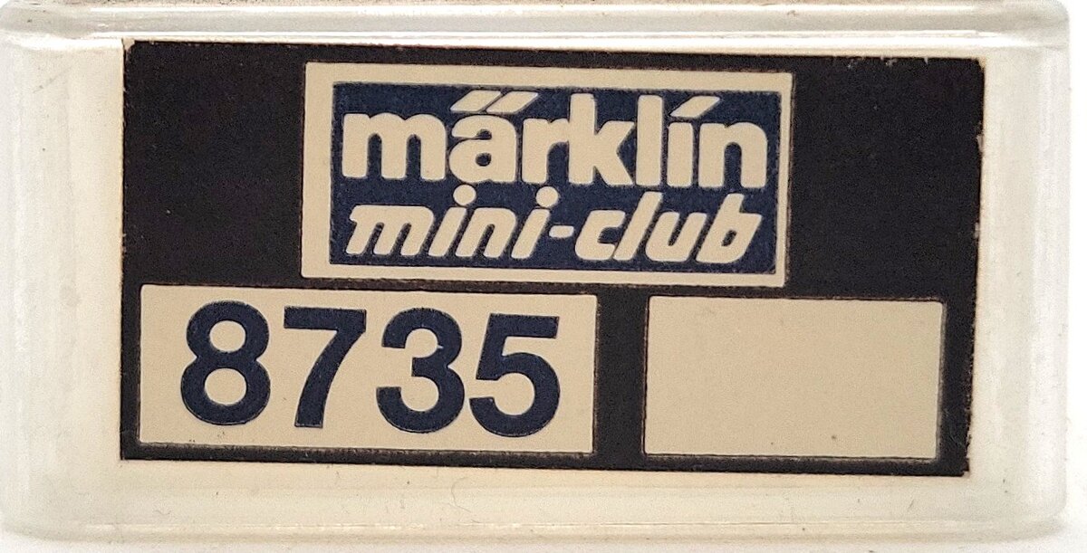 Marklin 8735 Z Scale Custom DB First Class Passenger Car/Box