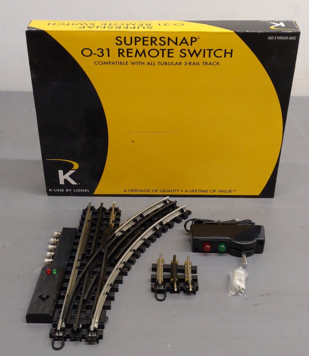 K-Line 6-21398 O Gauge SuperSnap 31