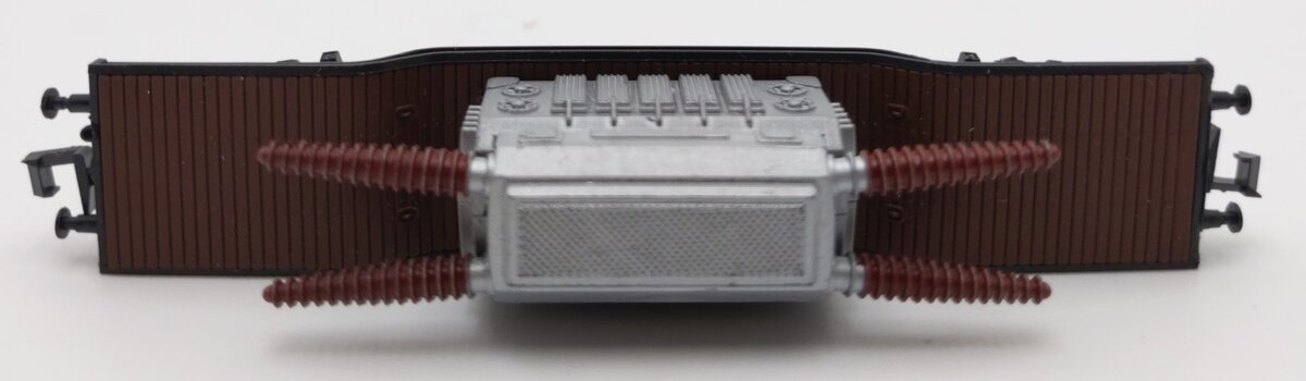 Roco 2357 N Scale Deutsche Bundesbahn Depressed Flatcar w/Transformer Load EX/Box