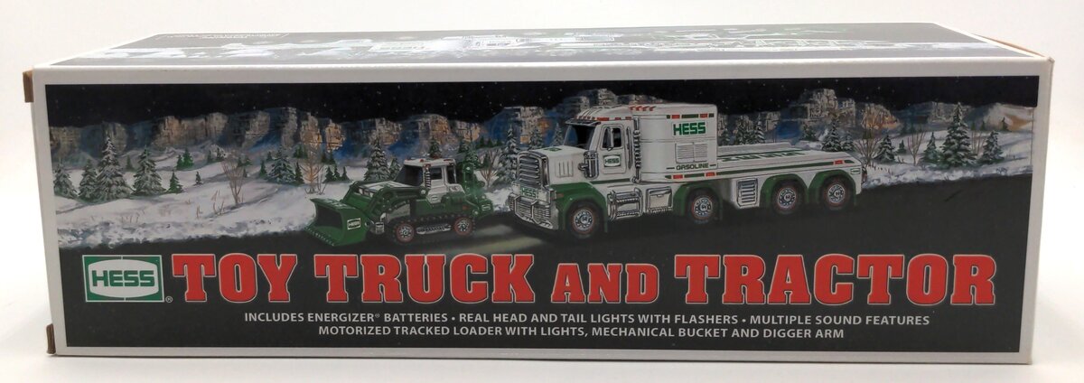Hess 2013 Toy Tractor Trailer Flatbed & Tractor NIB