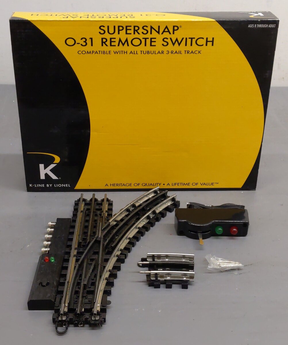 K-Line 6-21398 O Gauge SuperSnap 31