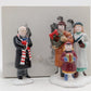 Dept 56 5476-3 The Snow Village "Going To The Chapel" Ceramic Figures (Set of 2) EX/Box