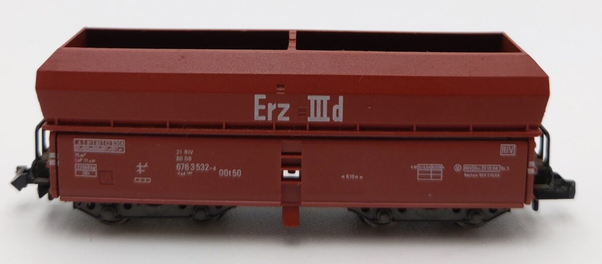 Fleischmann 8520 N Scale Deutsche Bundesbahn Erz IIId Hopper #6763532 LN/Box