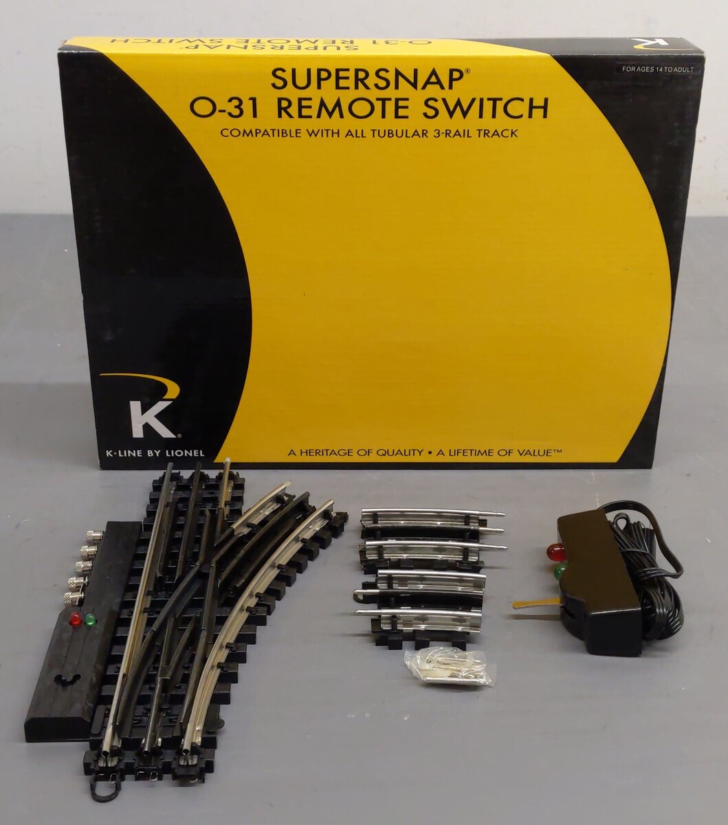 K-Line 6-21398 O Gauge SuperSnap 31