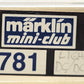 Marklin 8781 Z Scale DB 1st/2nd Class Type ABnrzb 772 Commuter Car LN/Box