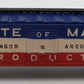 MRC 8030 N Bangor & Aroostook State of Maine Steel Boxcar #2087 LN/Box