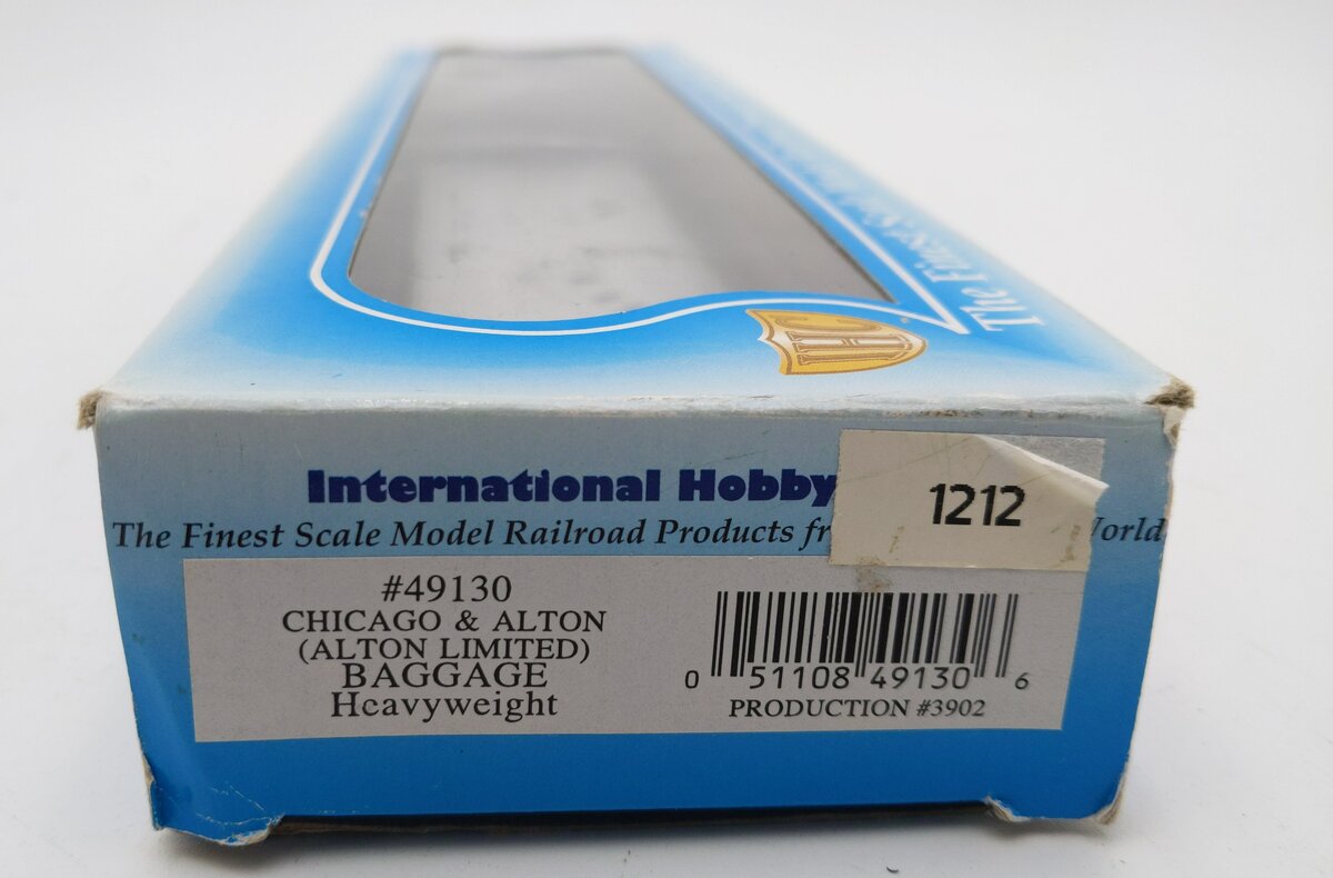 IHC 49130 HO Scale Chicago & Alton Heavyweight Baggage Car #317 LN/Box