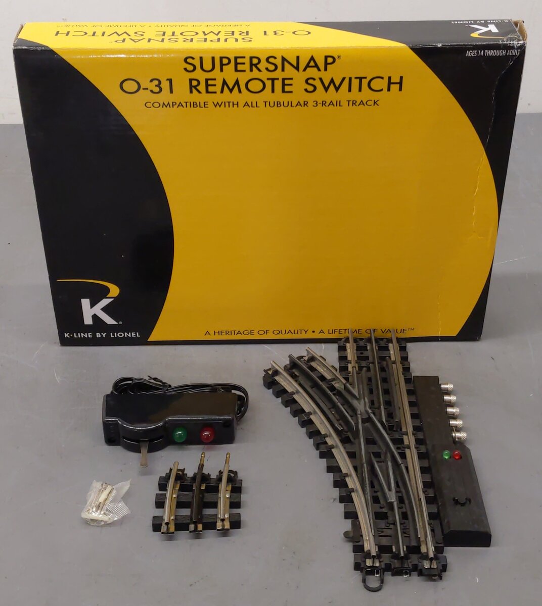 K-Line 6-21397 O Gauge SuperSnap 31
