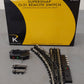 K-Line 6-21397 O Gauge SuperSnap 31" Left Hand Remote Switch Turnout VG/Box