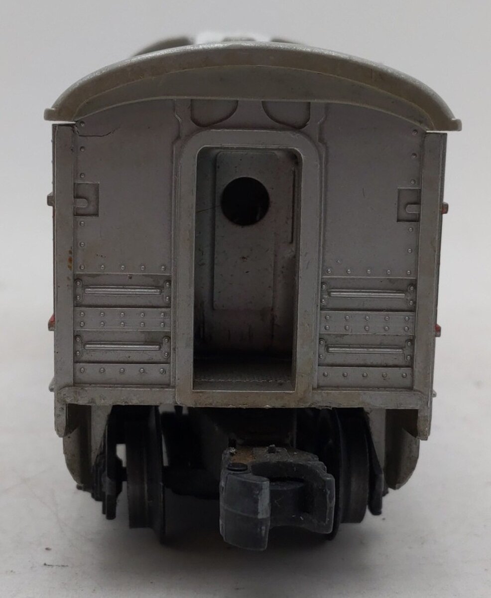 Lionel 2442 Vintage O Lionel Lines Clifton Red Stripe Illuminated Vista Dome Car VG