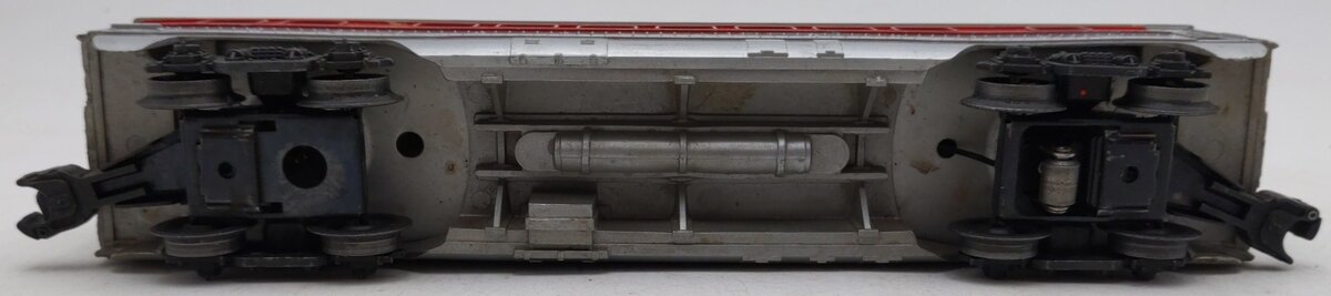 Lionel 2442 Vintage O Lionel Lines Clifton Red Stripe Illuminated Vista Dome Car VG