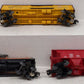Assorted Lionel O Scale Freight Cars #19500 #19600 #803 [3] EX
