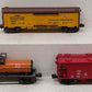Assorted Lionel O Scale Freight Cars #19500 #19600 #803 [3] EX