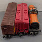 Assorted Lionel O Scale Freight Cars #19500 #19600 #803 [3] EX