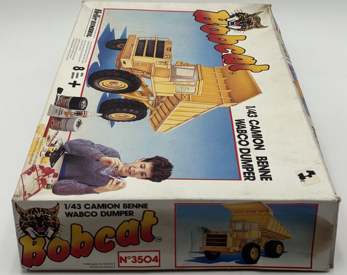 Humbrol Heller 3504 1:43 Bobcat Camion Benne Wabco Dumper Kit LN/Box