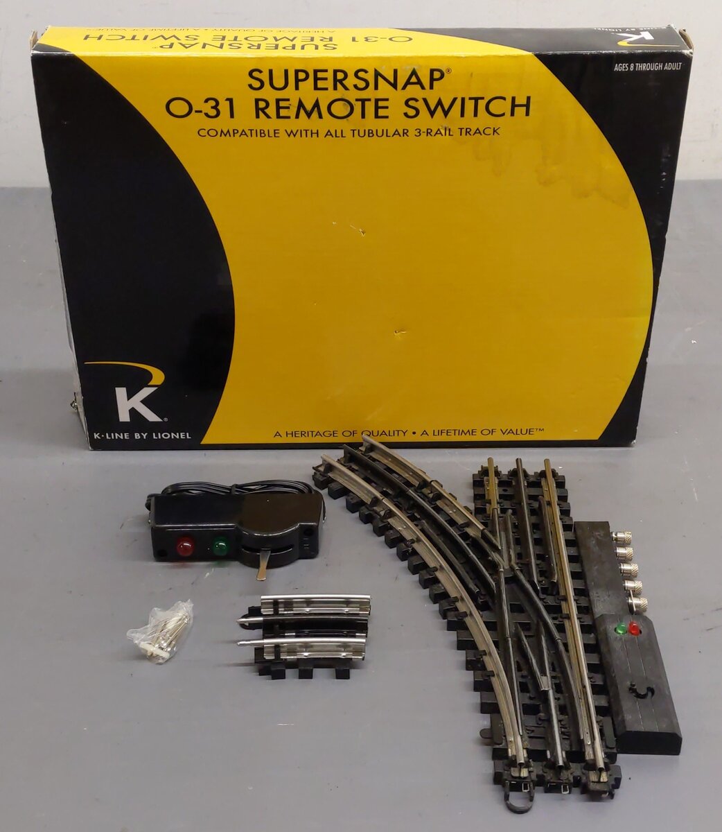 K-Line 6-21397 O Gauge SuperSnap 31