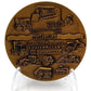 Caterpillar 1989 History Solid Brass Medallion NIB