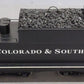 Accucraft AC88-118 1:20.3 BRASS Colorado & Southern Consolidation Tender #60 LN/Box