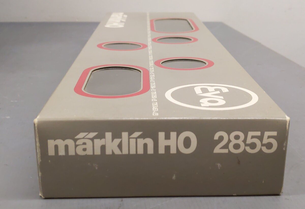 Marklin 2855 HO German Eva Tank Train (Diesel Loco & 6 Tank Cars) LN/Box