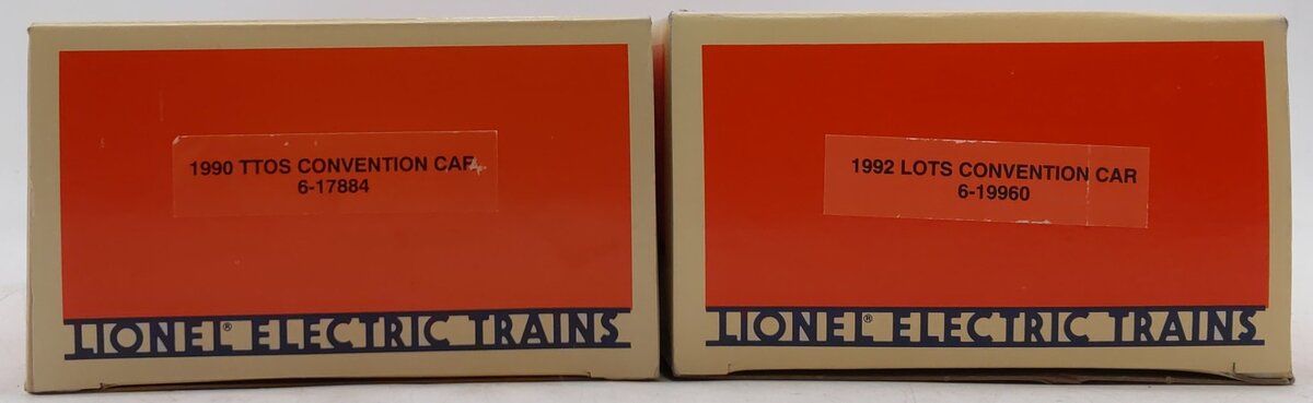 Lionel O Gauge Assorted Box Cars [2] EX/Box