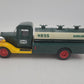 Hess Green / Yellow & White Amerada Hess Plastic Tank Truck EX
