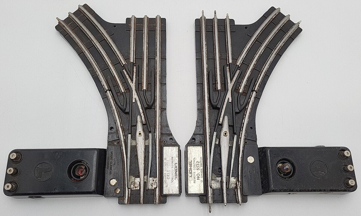 Lionel 6-5132S Pair of 6-5132/6-5133 Remote Control Switches VG