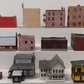 Assorted Plastic HO Scale Buildings [12] VG