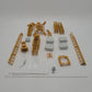 Conrad 1:87 Scale Diecast Yellow Liebherr Tower Crane EC-H Krane Die Cast Model EX/Box