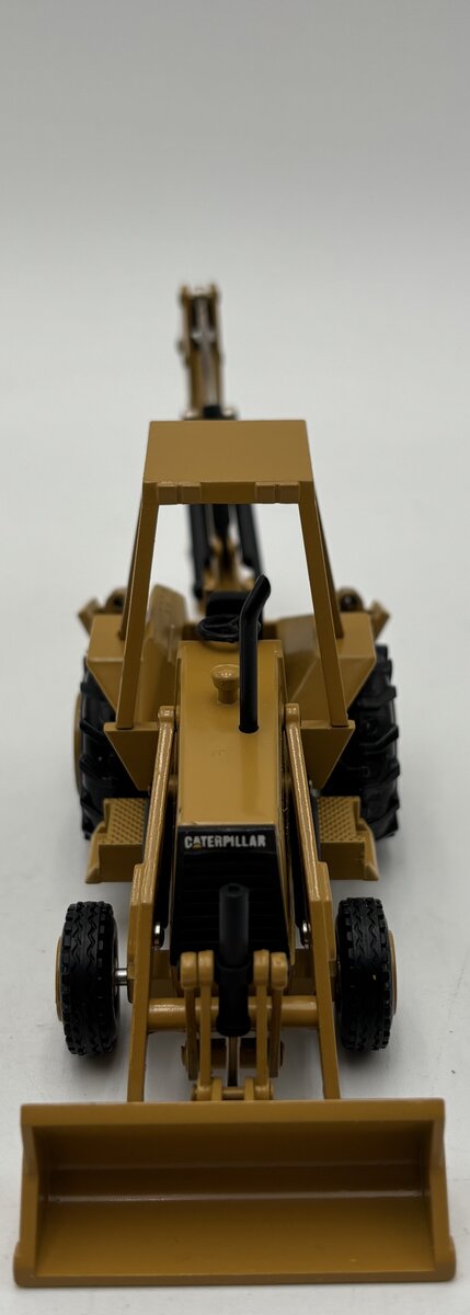 NZG 378 1:50 Scale Diecast Caterpillar 416 Backhoe Loader w/Hydraulic Hammer LN/Box