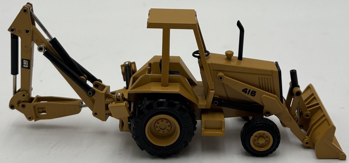 NZG 378 1:50 Scale Diecast Caterpillar 416 Backhoe Loader w/Hydraulic Hammer LN/Box