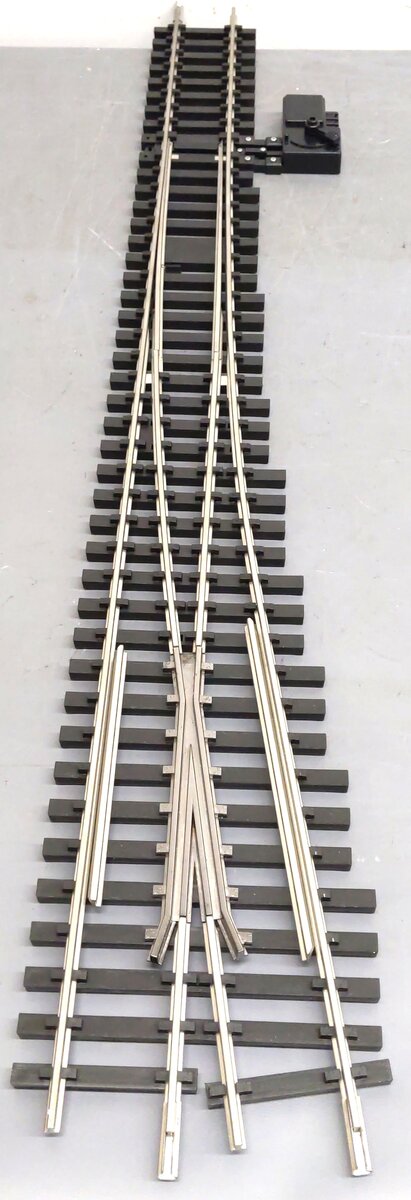 Aristo-Craft 20340 G #6 Stainless Steel Left Hand Switch/Turnout LN/Box