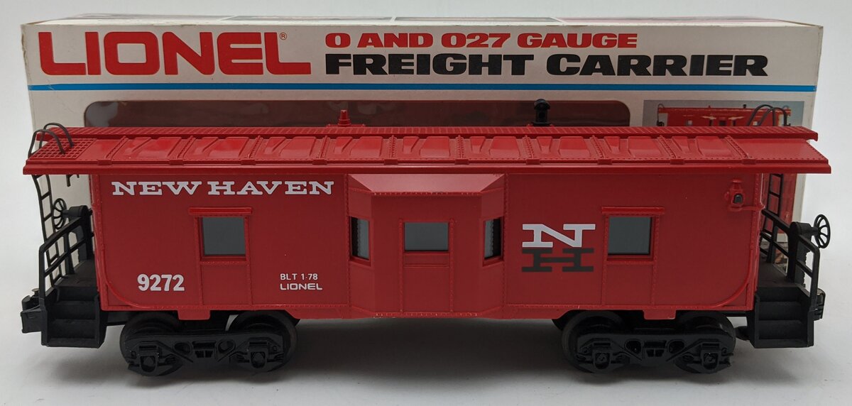 Lionel 6-9272 O Gauge New Haven Bay Window Lighted Caboose LN/Box