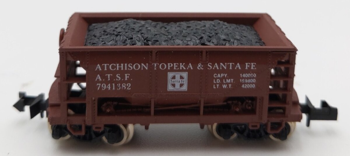 Atlas 3220 N Scale Atchison Topeka Santa Fe 70 Ton Ore Car #7941382 LN/Box