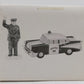 Dept 56 5174-8 The Snow Village "Calling All Cars" Ceramic Figures (Set Of 2) EX/Box