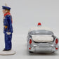 Dept 56 5174-8 The Snow Village "Calling All Cars" Ceramic Figures (Set Of 2) EX/Box