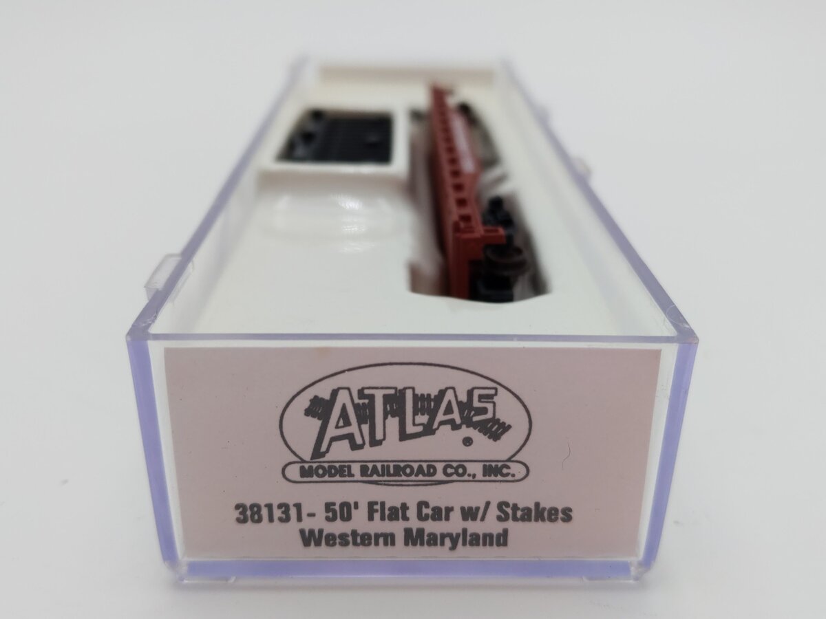 Atlas 38131 N Scale Western Maryland Flatcar #2403 LN/Box