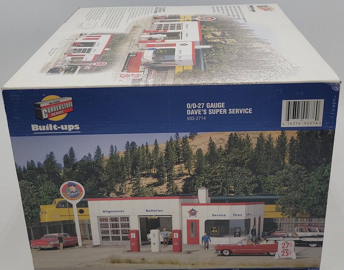 Walthers 933-2714 Built-Up Dave's Super Service EX/Box