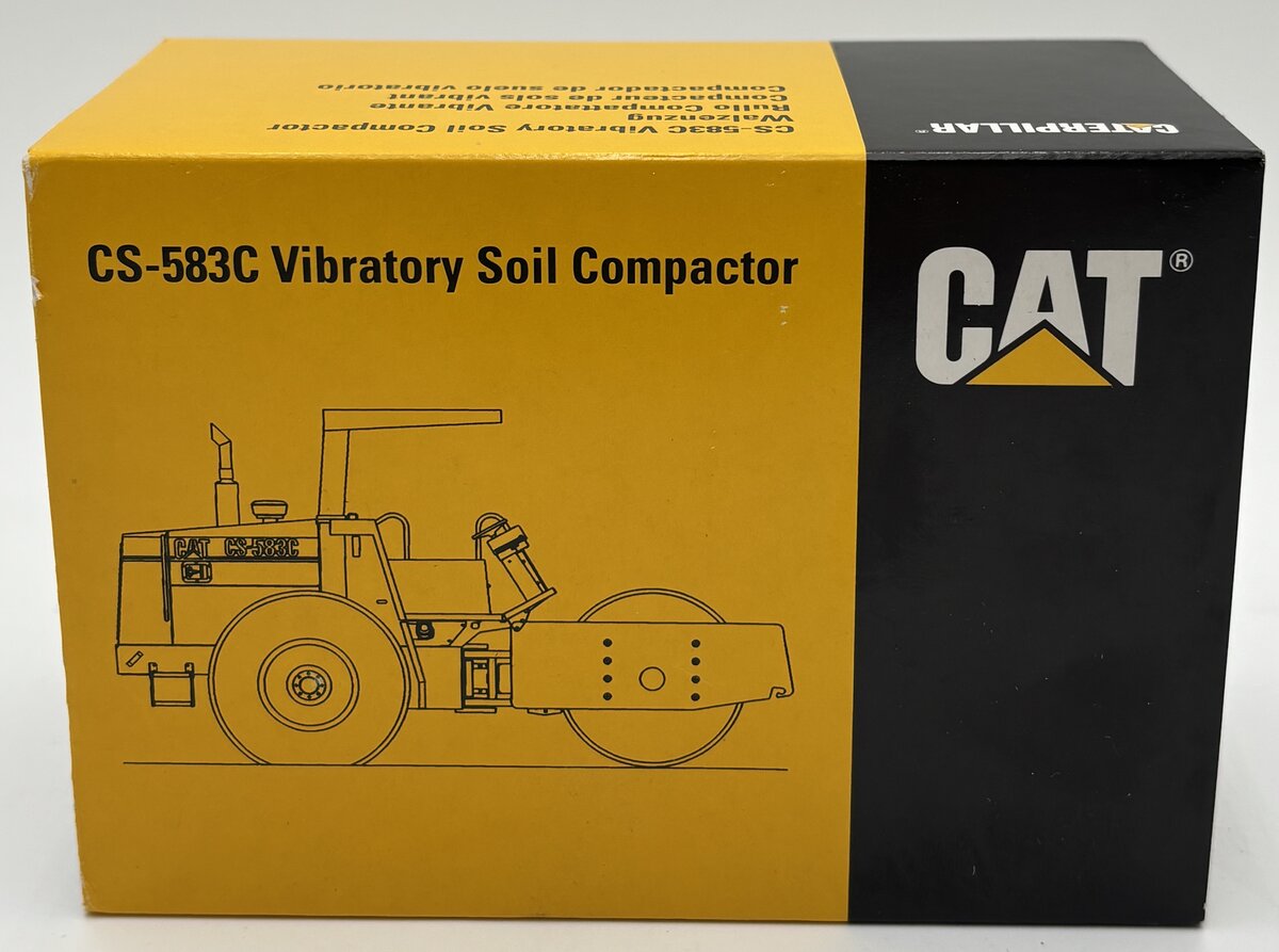 NZG 402 1:50 Diecast Caterpillar CS-583C Vibratory Soil Compactor EX/Box