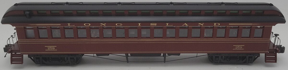 MTH 20-62021A O Long Island 64’ Woodsided Coach Passenger Car EX