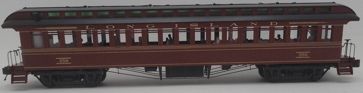 MTH 20-62021A O Long Island 64’ Woodsided Coach Passenger Car EX
