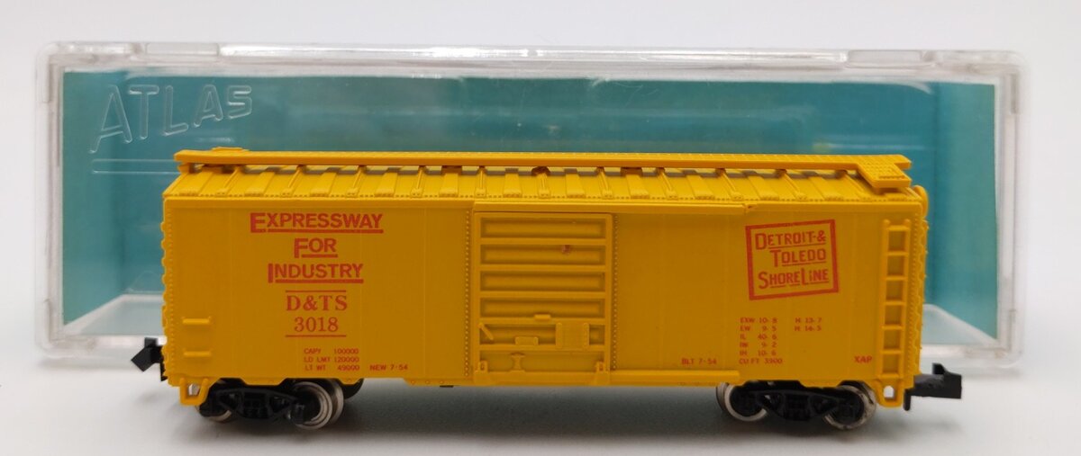 Atlas 3222 N Scale Detroit & Toledo 40' Boxcar LN/Box