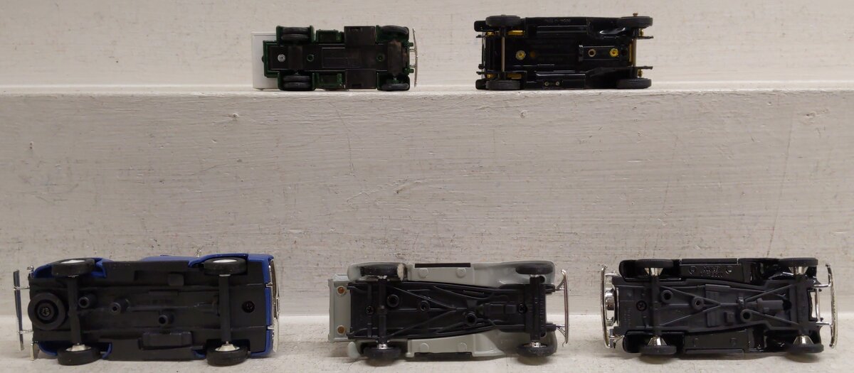 MTH 1/43 Scale Assorted Roadster Die Cast Vehicles [5] VG