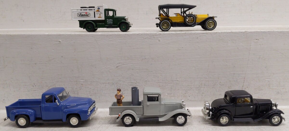 MTH 1/43 Scale Assorted Roadster Die Cast Vehicles [5] VG